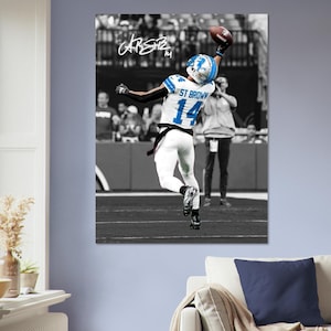 Amon-Ra St. Brown 'Sun God' Poster | Detroit Lions NFL Art