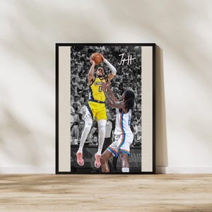 Poster di Tyrese Haliburton: stampa artistica digitale degli Indiana Pacers (download digitale)