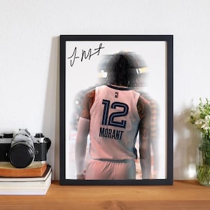 Ja Morant Poster: Memphis Grizzlies Digital Art Print (Digital Download