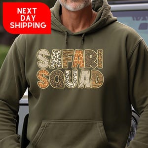Safari Squad Shirt, Safari Gift, Safari Guide Shirt, Safari Trip Shirt, Family Vacation Shirts, Safari Birthday, African Safari, Zoo Shirt