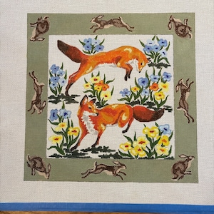 Handpainted Needlepoint Canvas