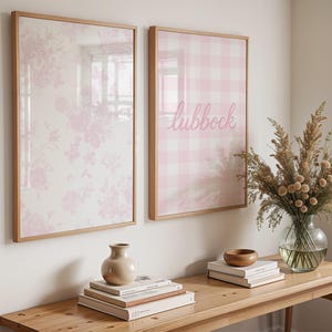 Printable Texas Tech University Pink College Prints Wall Art TTU Dorm Room Decor Preppy Aesthetic Trending Digital Download