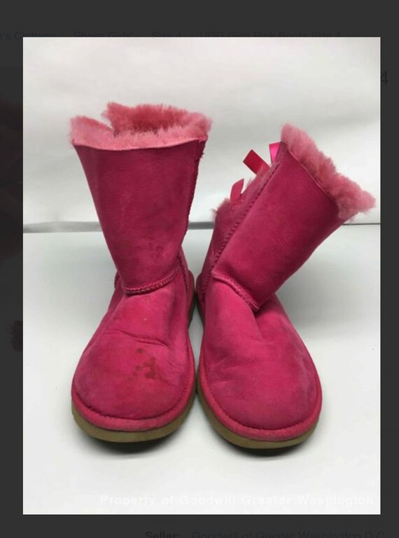 Shearling boots girls sale