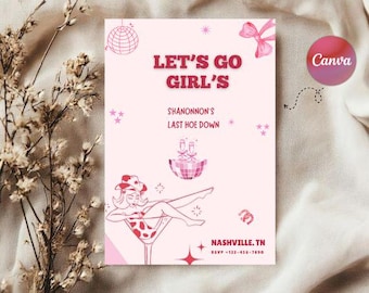 Modèle d'itinéraire pour le dernier rodéo d'enterrement de vie de jeune fille : le week-end des cow-girls à Nashville (PDF)