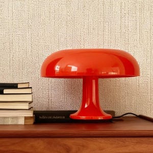 Nordic Mushroom Table Lamp, Modern Luxury Bedside Light, Minimalist Retro Nightstand Lamp, Cozy Bedroom Living Room Decor, Kids Night Light