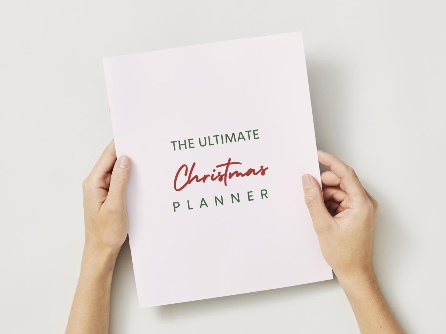 Ultimate Christmas Planner | Digital Holiday Planner | Printable ...