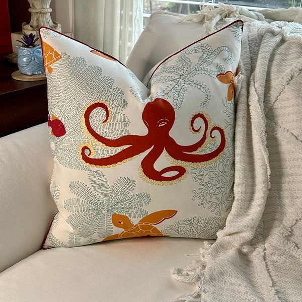 Beach Octopus Pillow main image 0