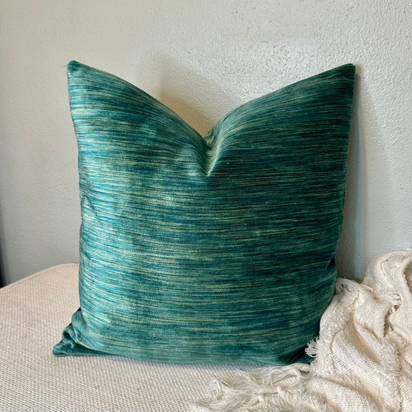 Midcentury Green Pillow Etsy
