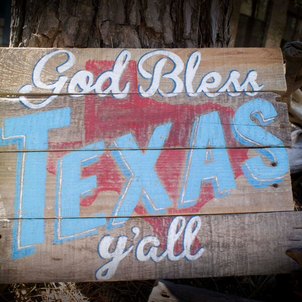 God Bless Texas - Etsy