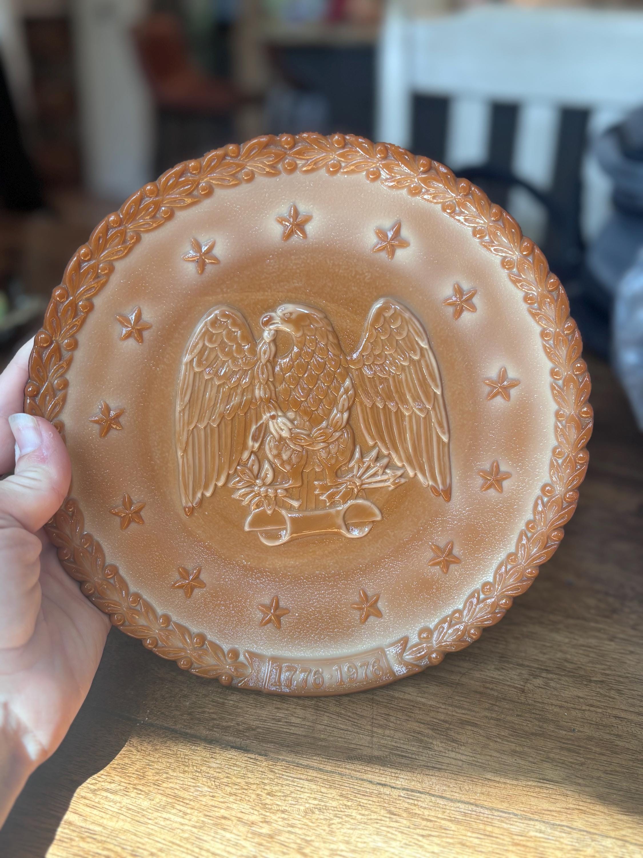 Fenton Bicentennial Plate - Etsy