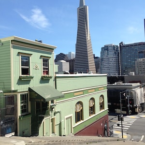 San Francisco Transamerica Pyramid, North Beach, San Francisco Historical Landmark, San Francisco Photography, San Francisco Print