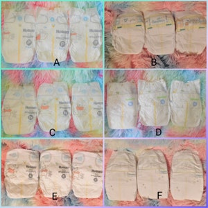 Reborn baby diapers SET OF 3 Huggies Pampers Preemie Newborn Size 1 Variety pack Ready-to-ship OOAK