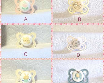 Reborn Baby Preemie Pacifier Full Magnetic or Putty You Choose Ready-to-ship OOAK