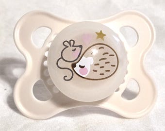 Reborn Baby pacifier Magnetic or Putty You Choose Preemie size animals