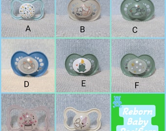 Reborn Baby pacifier Full Magnetic or Putty You Choose Ready-to-ship OOAK