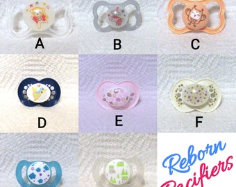 Reborn Baby pacifier Full Magnetic or Putty You Choose