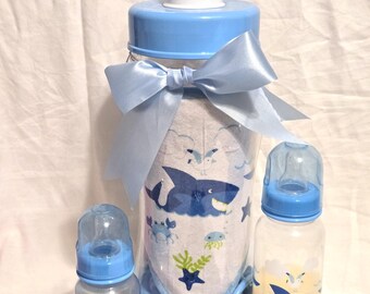 Reborn Baby Girl Box Opening Bank Bottle Diapers Pacifier Bib Brush comb Ready-to-ship