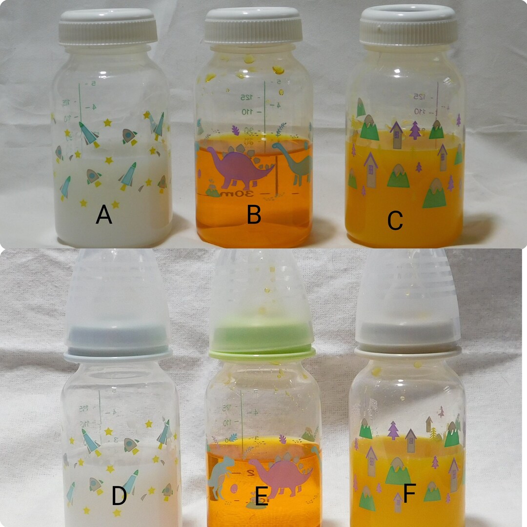 Reborn Baby Doll Bottles Fake Milk Apple Juice Orange Juice