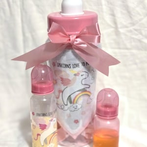 Reborn Baby Girl Box Opening Bank Bottle Diapers Pacifier Bib Brush comb Ready-to-ship