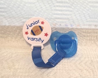 Reborn baby pacifier with clip