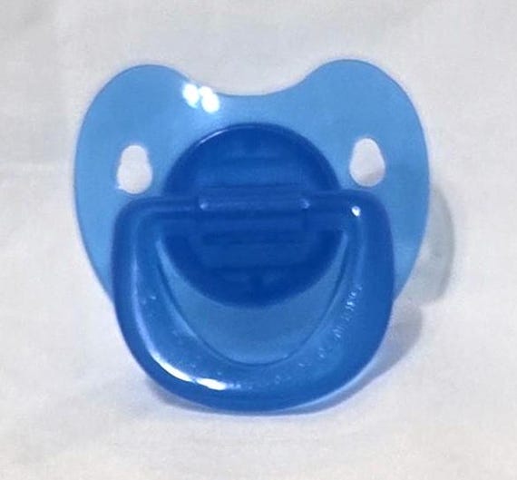 Vintage Hospital Binkies Notched Newborn Soothie Pacifier Green