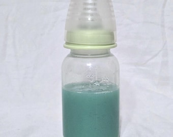 Biberon Reborn 150 ml Fantasy faux jus vert ogre grincheux biberon