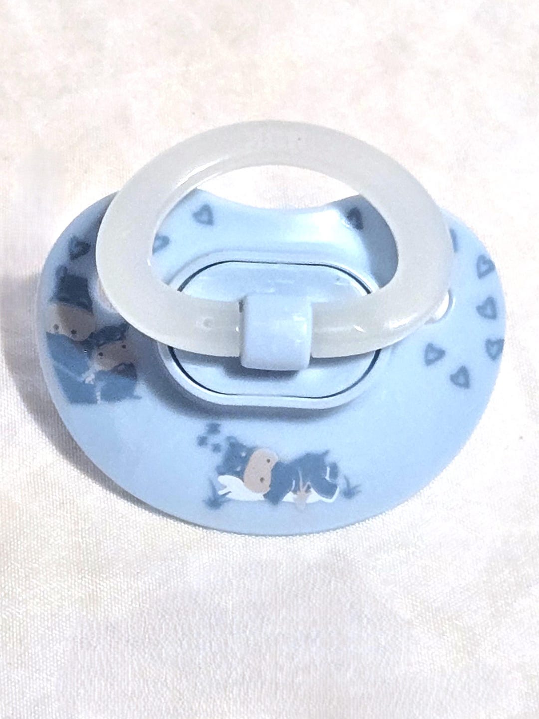 Reborn Baby Pacifier NUK Blue Hippo Full Magnetic or Putty You Choose ...