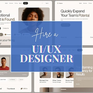 Custom UI/UX Design: Website, App, and Wireframe Prototyping
