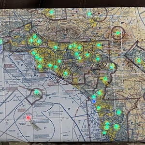 LED METAR-karta Specialtillverkad