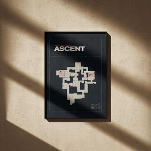 DIGITAL DOWNLOAD || Ascent Valorant Map Poster, Gaming Poster, Gamer Room Decor, Gamer Gift, Twitch Decor, Home Decor, Wall Art