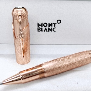 Fantastic Montblanc Writers Edition Grimm Brothers {Black Ink} Limited Edition Roller Ball Pen Free Shipping