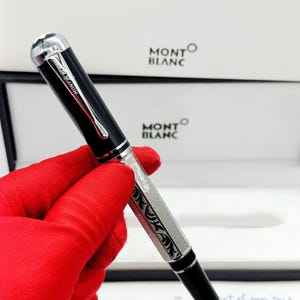 Elegant Montblanc Writer Edition Marcel Proust Limited Edition Fountain Pen Free Shipping