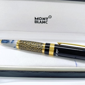 Excellent Montblanc Great Characters Leo Tolstoy Limited Edition Ballpoint Pen Free Shipping