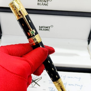 Most Demanding Montblanc Great Characters Queen Elizabeth Limited Edition Fountain Pen Free Shipping