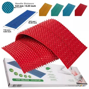 Аппликатор Ляпко Квадро 5,8 Уникальный Акупунктурный Массажер Коврик Для Тела, Спины, Позвоночника, Суставов Ног | Снятие Боли, Расслабление