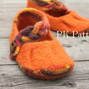 INSTANT DOWNLOAD Knitting PATTERN pdf file Pleated Flats U.S./Can. women's sizes 6-10 image 4