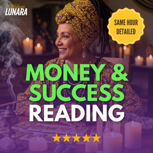 Same Hour Money & Success Reading | Detailed Psychic Tarot Insight | Finance, Career, Prosperity Guidance | Spiritual Medium