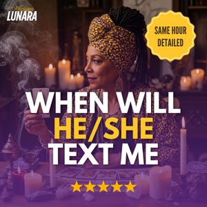 Lectura de texto a la misma hora / Predicción psíquica / Tarot detallado sobre sus sentimientos / Orientación amorosa y de relaciones