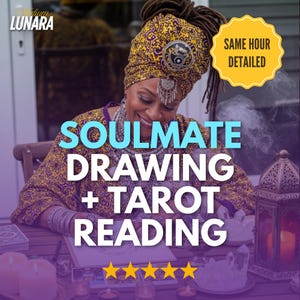 Same Hour Soulmate Drawing & Tarot Reading | Draw My Soulmate | Future Husband Traits, Initials, Zodiac Insight | Psychic Artist Reading