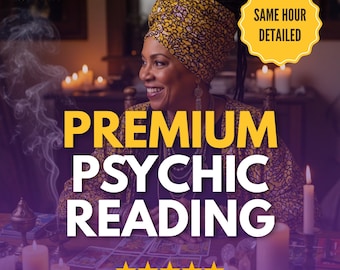 Same Hour Premium Psychic Reading | Accurate Predictions | Blind Reading & Honest Medium Insight | Detailed Spiritual Guidance