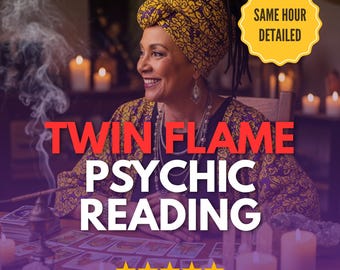 Lectura psíquica de llamas gemelas a la misma hora / Conexión y claridad de almas gemelas / Orientación detallada sobre amor y relaciones / Perspectiva médium espiritual