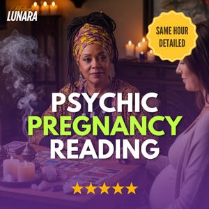 Same Hour Detailed Psychic Pregnancy Reading | Gender, Timing & Conception Insight | Baby's Soul Message | Spiritual Medium Guidance