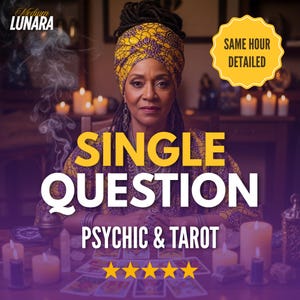 Samma timmes enstaka frågeläsning | Djupgående svar med spådomar och tarotkort | Kärlek, karriär, valfritt ämne | Ärlig andlig insikt