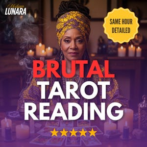 Same Hour Brutal Tarot Reading | Brutally Honest Psychic Reading | No Sugar Coating Truths on Love, Career & Future | Medium Insight