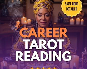 Same Hour Career Tarot Reading | Detailed Psychic Reading on Job, Finance & Money | Spiritual Medium, Career Advice