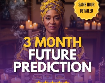Predicción a 3 meses / Lectura detallada de tarot psíquico / Pronóstico de amor, carrera y relaciones / Perspectiva de mediumnidad espiritual