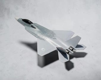 KAAN Fighter Jet Model, 1/48 Scale Aircraft Replica, Aviation Gift for Him, Military Collectible