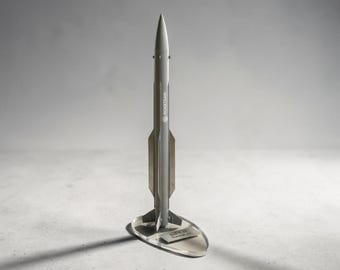 SİPER Missile Model, Roketsan Air Defense Replica, Collector Gift, Desk Decor