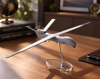 ANKA-S Drone Model, TUSAŞ Licensed 1/32 Scale, Satellite UAV Gift for Him
