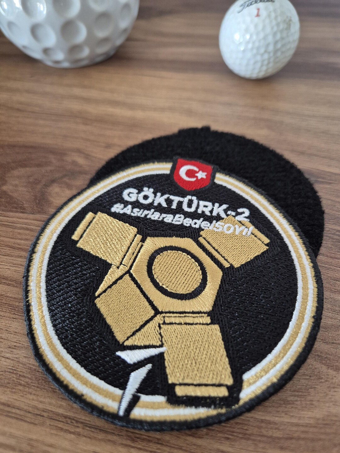 Space Satellite Embroidered Patch, Velcro-backed Aerospace Badge - Etsy